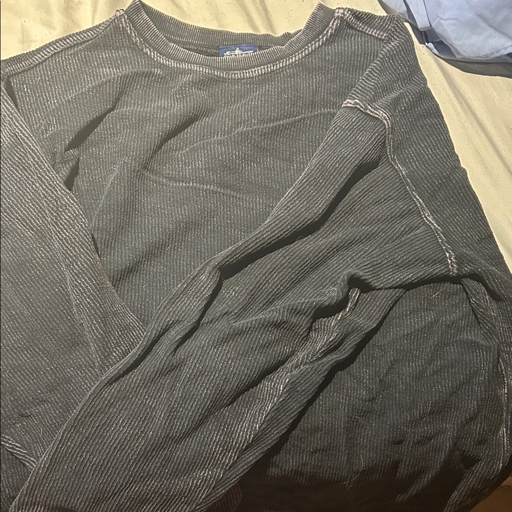 Charles River Apparel women's Charcoal Long Sleeve Tee
